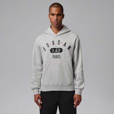 Jordan Men's Paris Fleece Pullover Hoodie. Nike LU